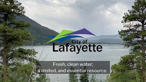 lafayette city water department|City Of Lafayette Water .